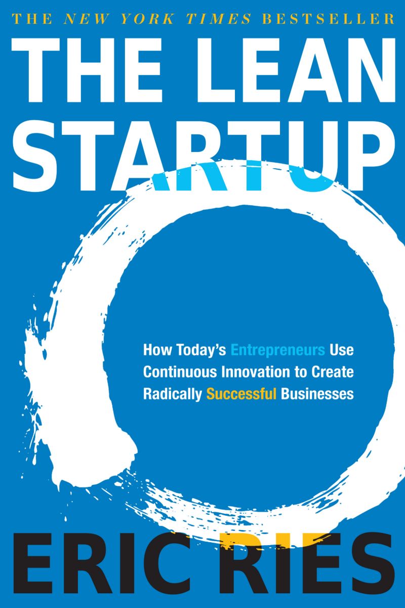 ปกหนังสือ The Lean Startup