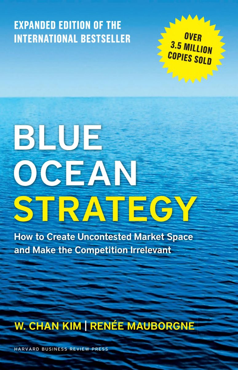 ปกหนังสือ Blue Ocean Strategy