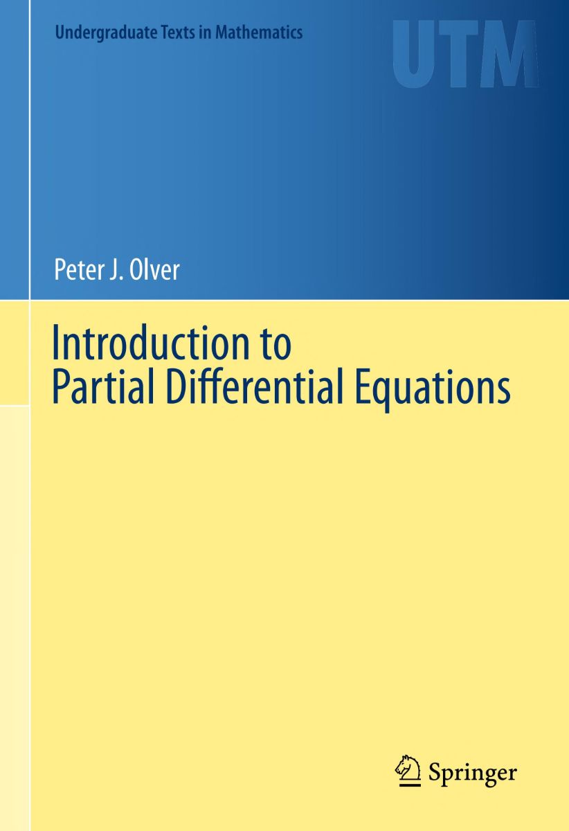 ปกหนังสือ Introduction to Partial Differential Equations