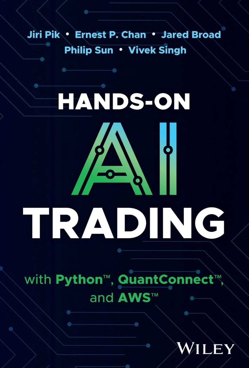 ปกหนังสือ Hands-On AI Trading with Python, QuantConnect, and AWS