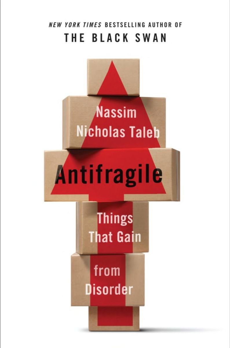 ปกหนังสือ Antifragile