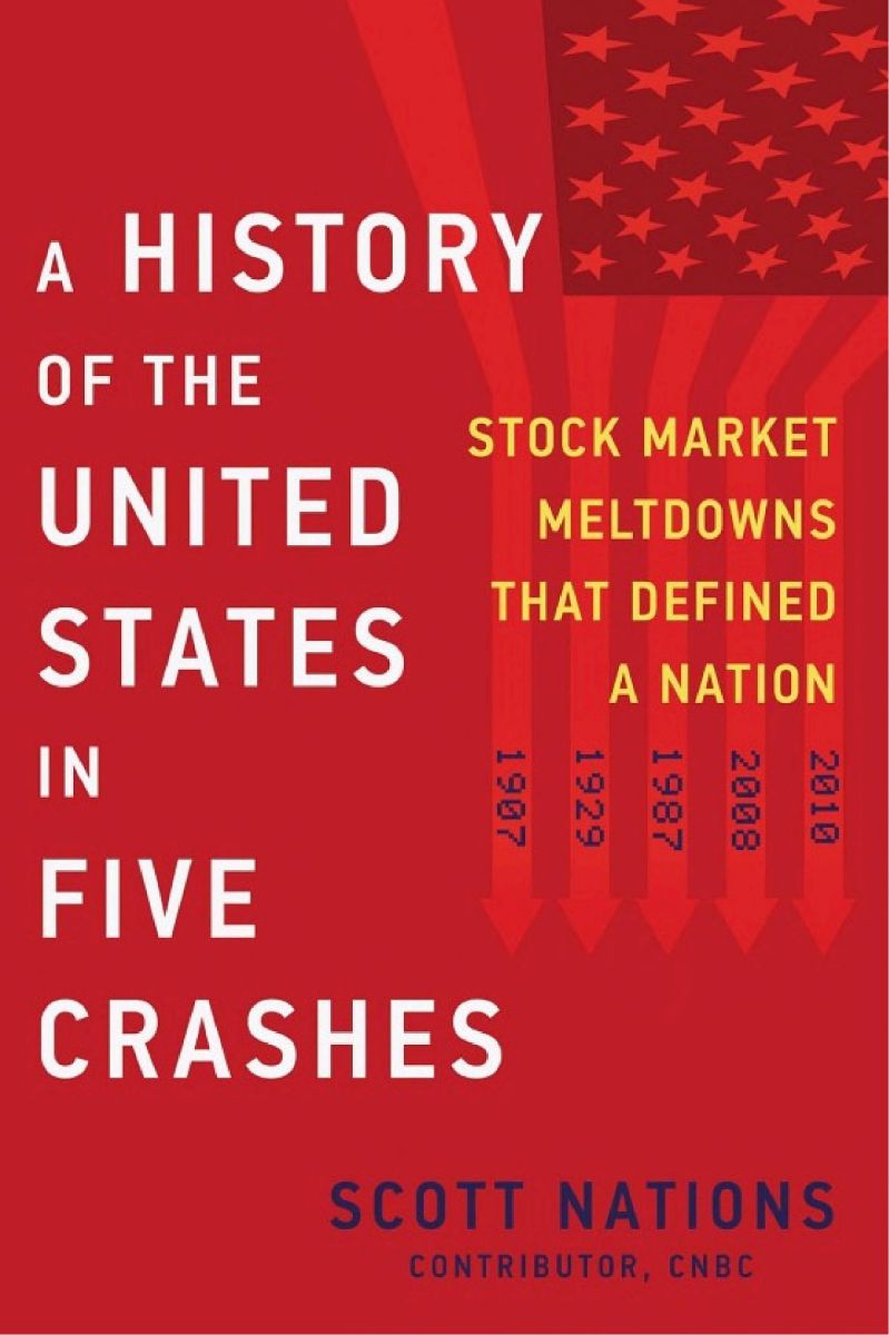 ปกหนังสือ A History of the United States in Five Crashes
