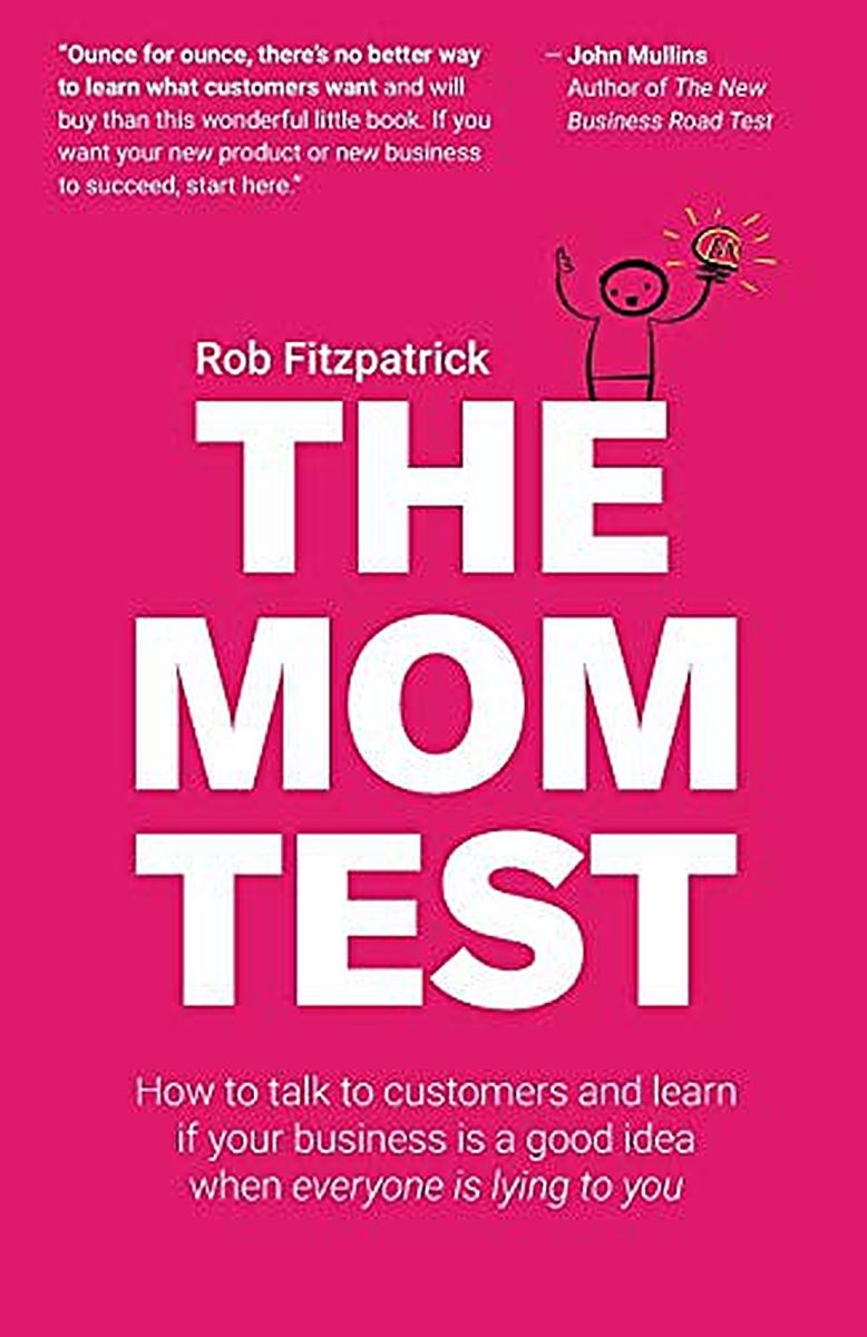 ปกหนังสือ The Mom Test