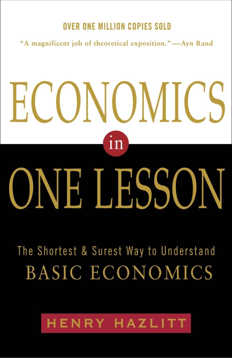 ปกหนังสือ Economics in One Lesson