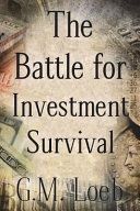 ปกหนังสือ The Battle for Investment Survival