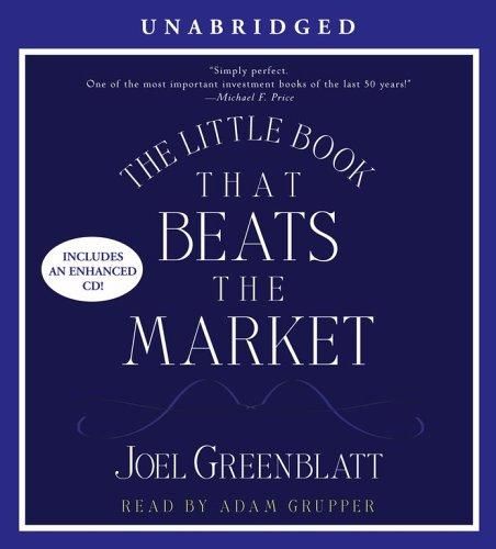 ปกหนังสือ The Little Book That Beats the Market (ภาพจากฉบับพิมพ์อื่น)