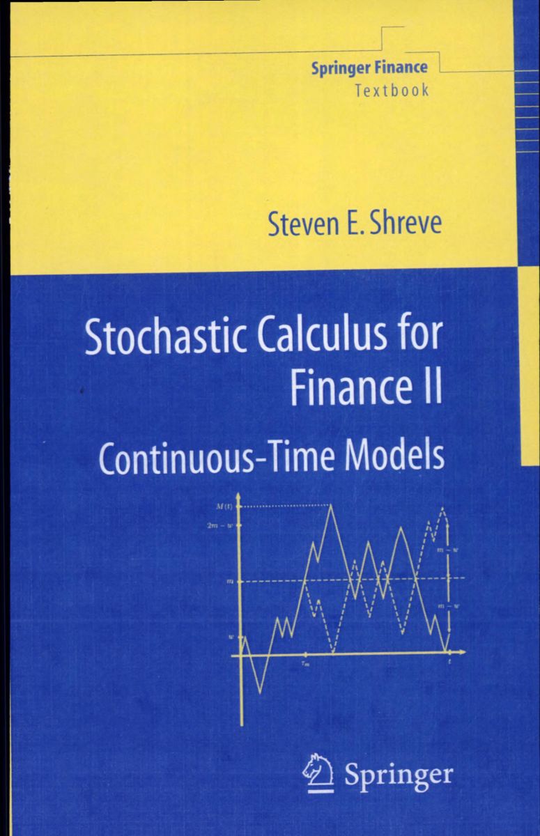 ปกหนังสือ Stochastic Calculus for Finance II: Continuous-Time Models