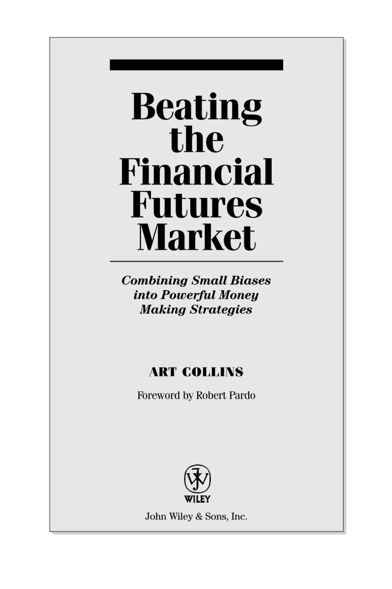 ปกหนังสือ Beating the Financial Futures Market