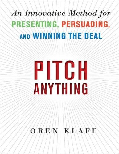 ปกหนังสือ Pitch Anything