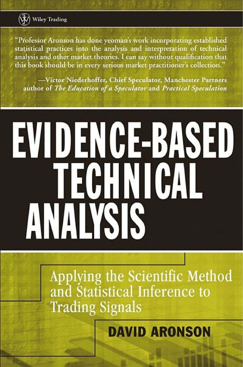 ปกหนังสือ Evidence-Based Technical Analysis