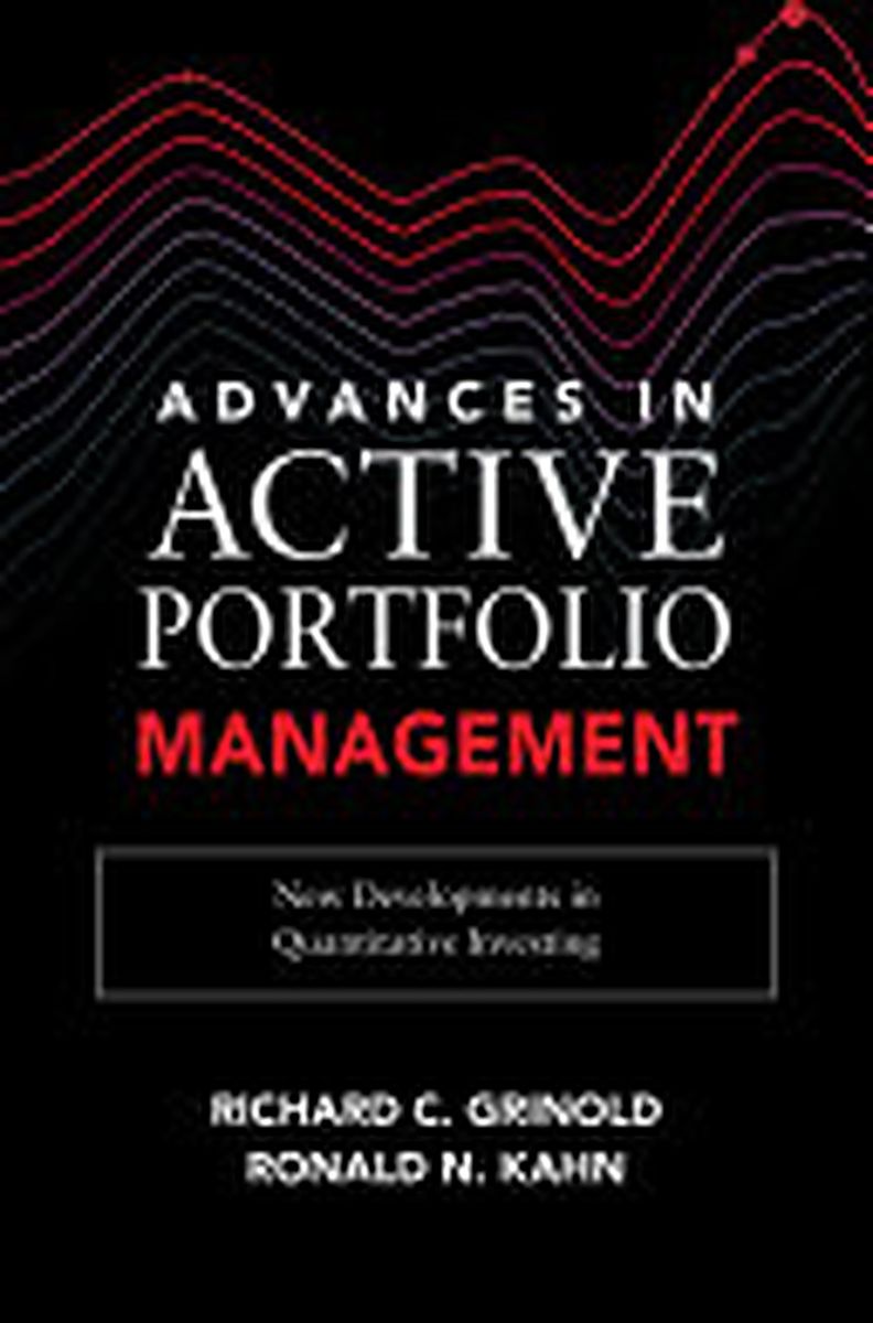ปกหนังสือ Advances in Active Portfolio Management