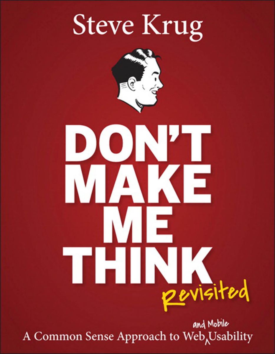ปกหนังสือ Don't Make Me Think